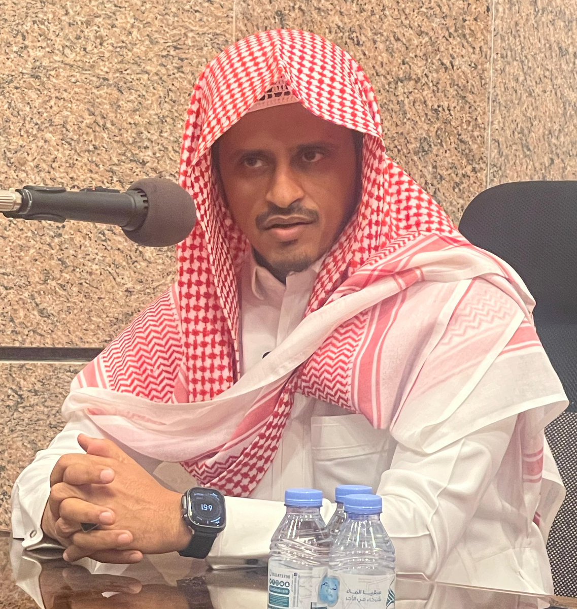 #يحدث_الآن
محاضرة ضمن برنامج #التقويم_الدعوي
قواعد نبوية في الحياة الزوجية
فضيلة الشيخ
حميد بن علي بن محمد هزازي
جامع خادم الحرمين الشريفين الملك فهد بن عبدالعزيز رحمه الله بمحافظة الخبر