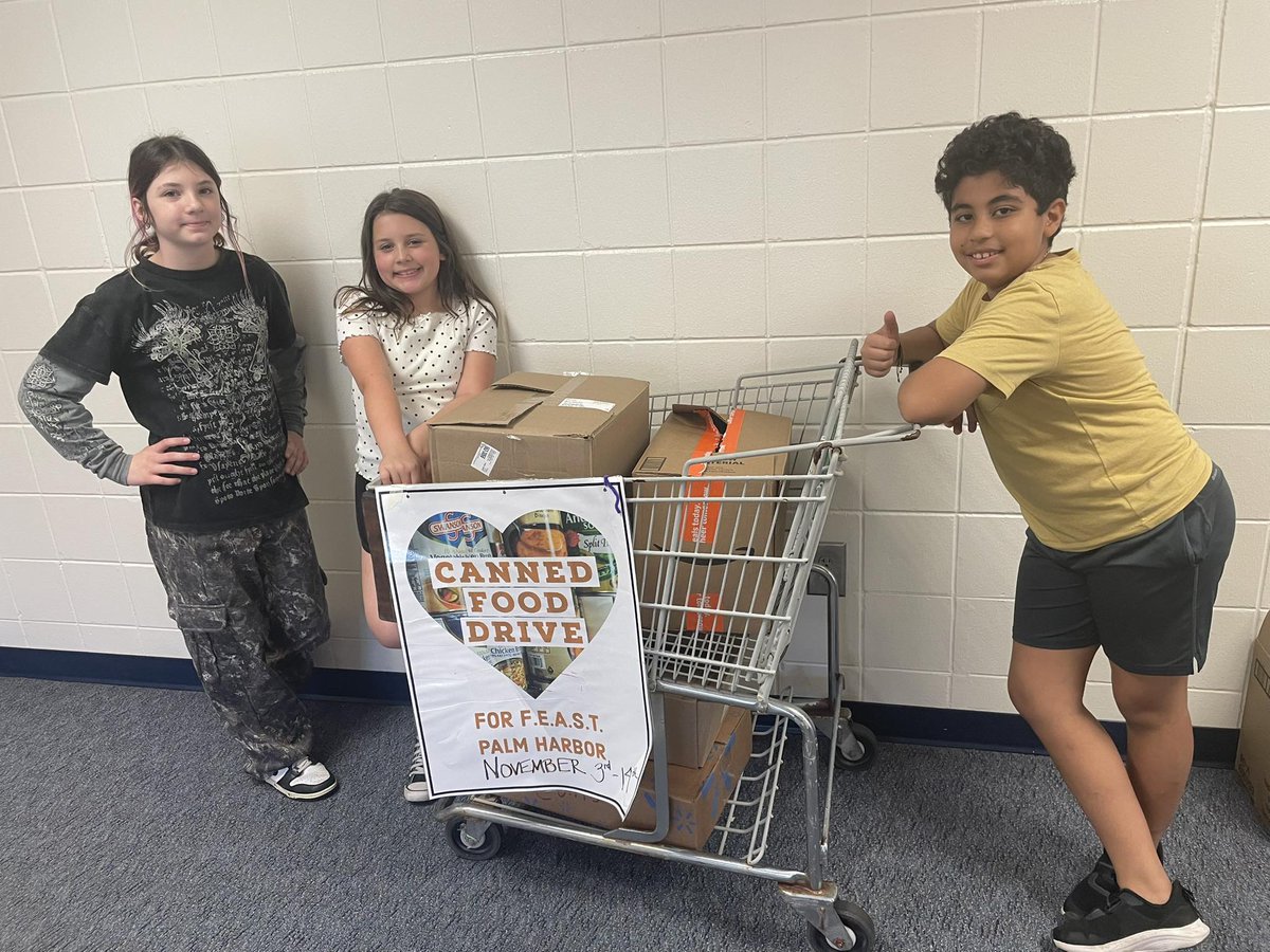 my_pcs's tweet image. Our students are stepping up for their communities! Starkey Elementary collected 6,752 items during its 39th annual Canned Food Drive, and Sutherland Elementary added 1,003 more for their local pantry. Proud to see our students leading with kindness. #PCSProud