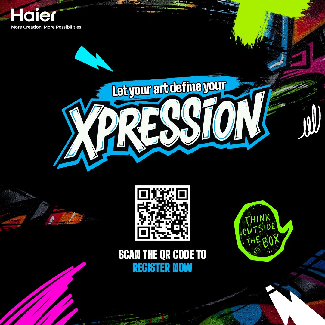 IndiaHaier's tweet image. Make the fridge the standout piece in the room.
Register now and let Haier Xpression bring your creativity to life.
Registrations open till 28th November.

#Haier #MoreCreationMorePossibilities #Xpression #RegistrationOpen