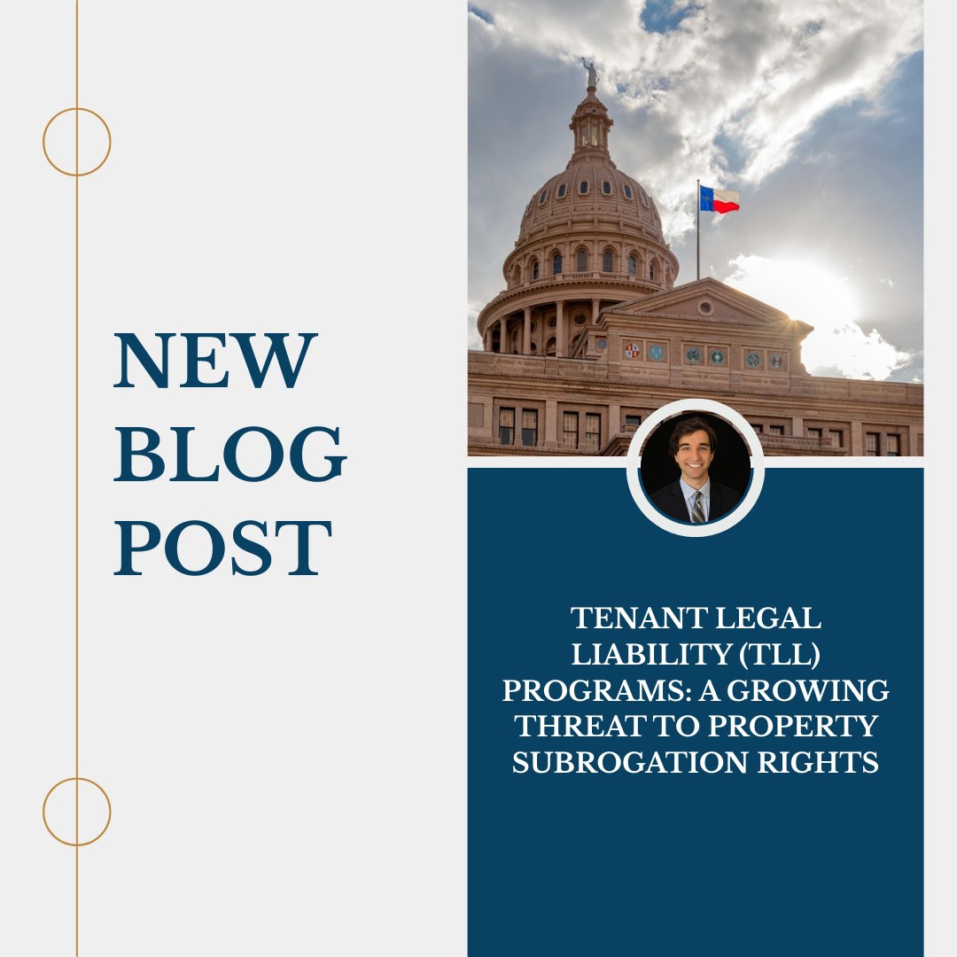 MWLSubro's tweet photo. As landlords increasingly rely on master policies to cover tenant-caused damage, traditional subrogation avenues may be closing faster than many realize.

🔗 Read here for more on TLL Programs: https://t.co/P105HybLxl

#Subrogation #PropertyClaims https://t.co/XxAhNKbN2X
