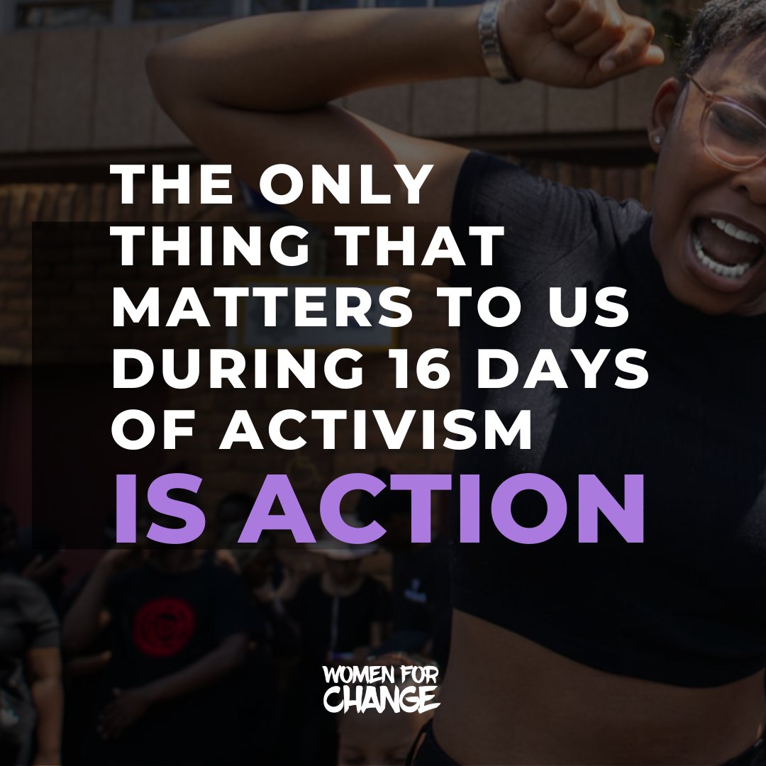 womenforchange5's tweet image. Today, the world kicks off the UN’s annual 16 Days of Activism, a campaign designed to raise awareness about gender-based violence. But for those of us on the front lines 365 days a year, this campaign has rarely created the impact it promises.

Awareness without action changes…