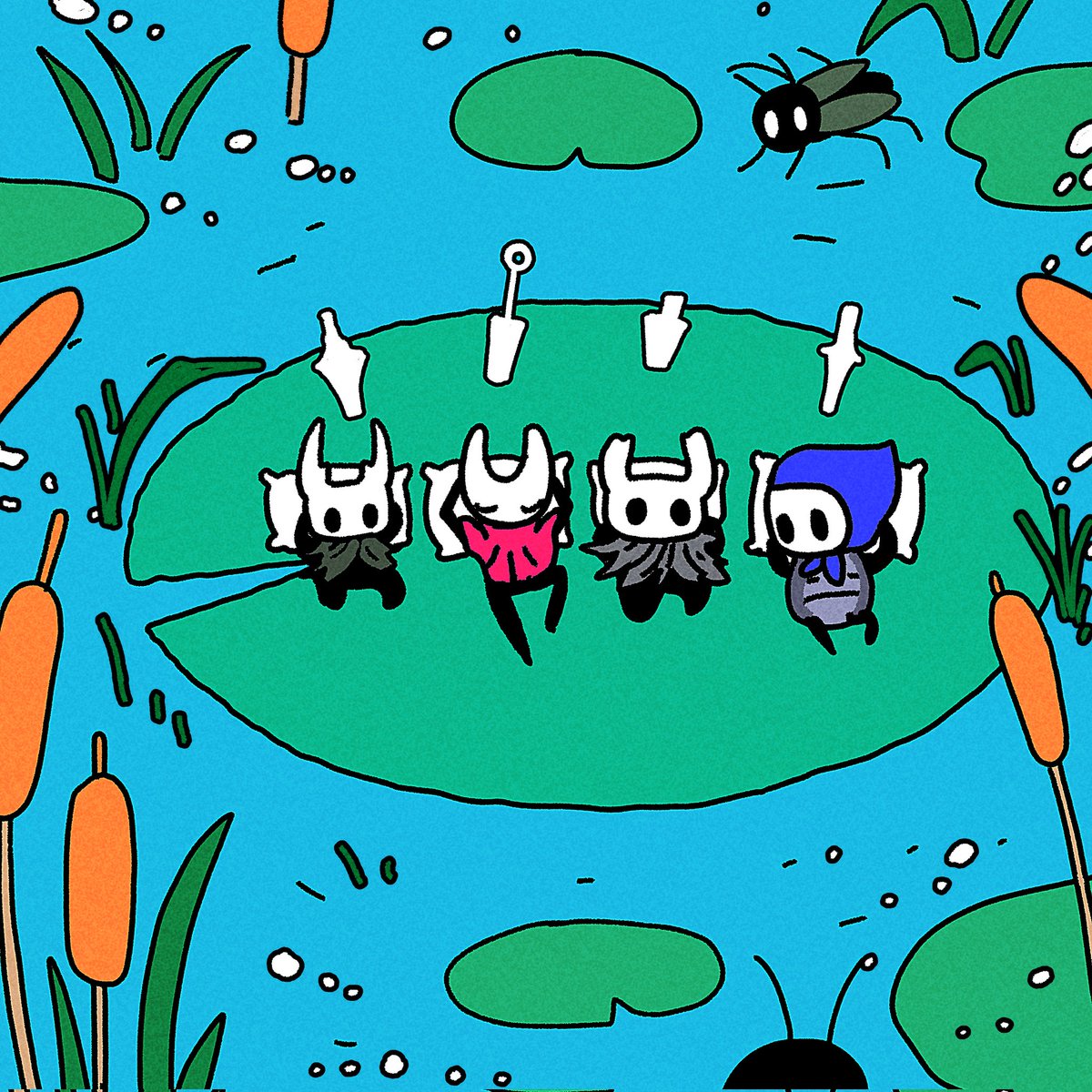 NOT_DONGLE's tweet image. 퀴렐은 수생벌레라 호수에서 잘 살고있다고 합니다