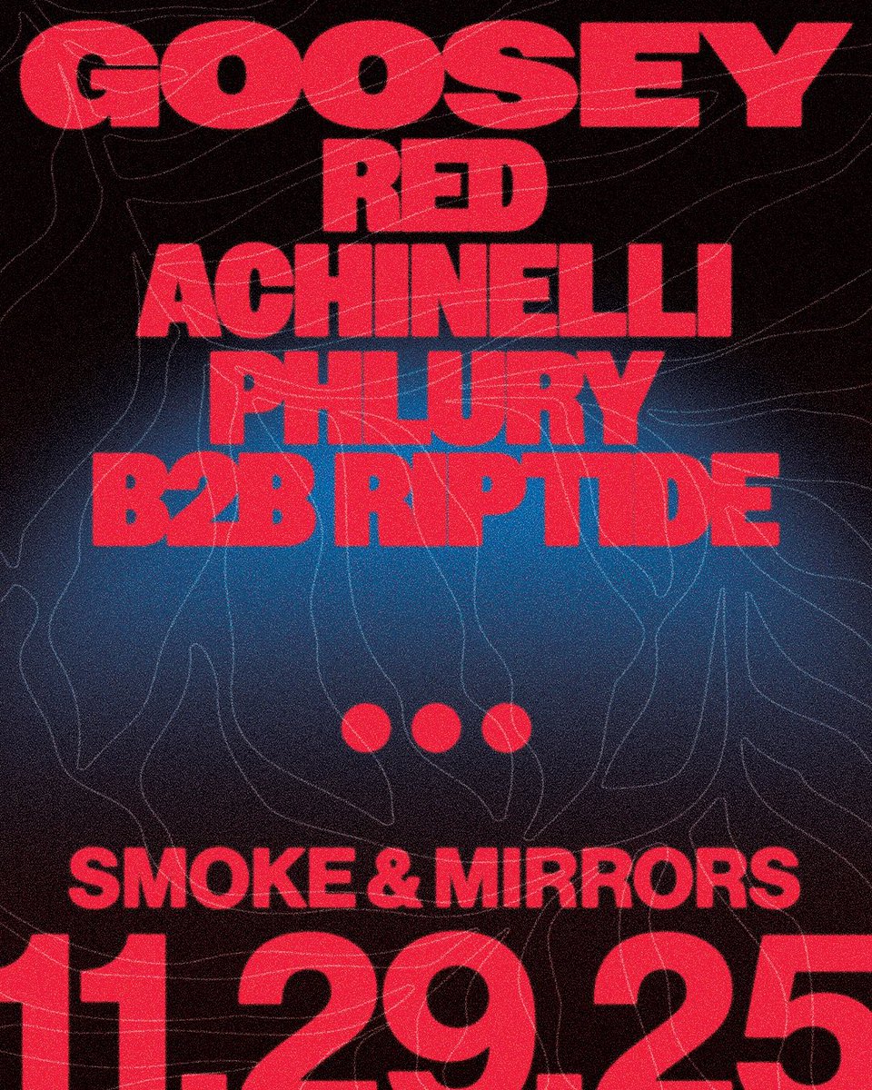 Imriptide's tweet image. double header coming up for Chicago this weekend!
Friday: on closing duties at @serumchicago for @neverdogsofc for high octane tech
I still have plenty of spots on my GL so shoot me a dm!
Saturday: going b2b with @Phlury to provide opening duties for @goosey_dj at @smokeand_chi