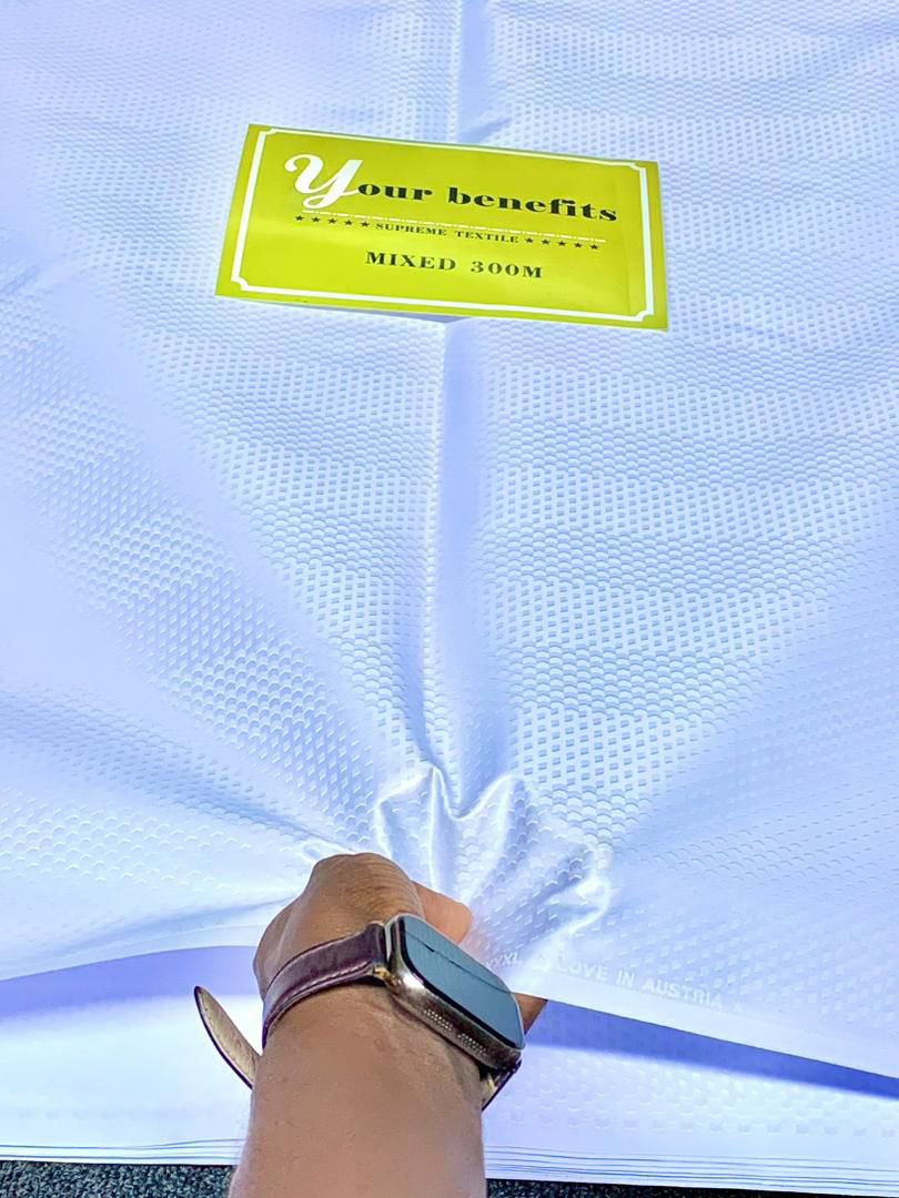 abdoulllmuhd's tweet image. All Whites 

N7k per yard