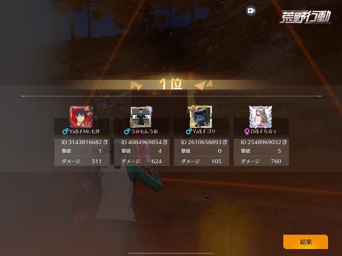 .
ごるたい🥇
ないすぅ~~🔫