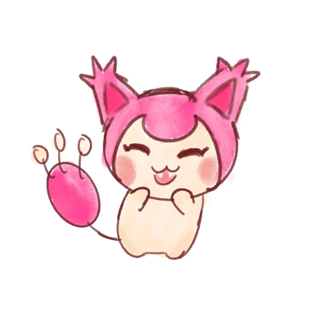 kyk1ri's tweet photo. curing my seasonal depression by drawing pokemon https://t.co/T3HoGV0bt4