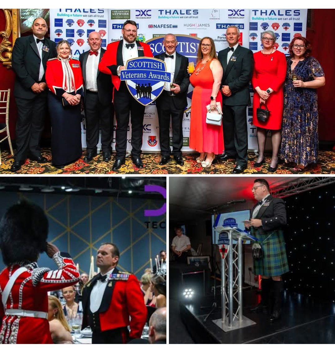 AwardsVeterans's tweet image. ⭐ Breaking News ⭐

Our team would like to thank DXC Technology who have re-committed to support the Veterans Awards In Scotland and England in 2026. 

Thank you very much for your support 

#veteransawards #military #supportingourcommunity #veterans