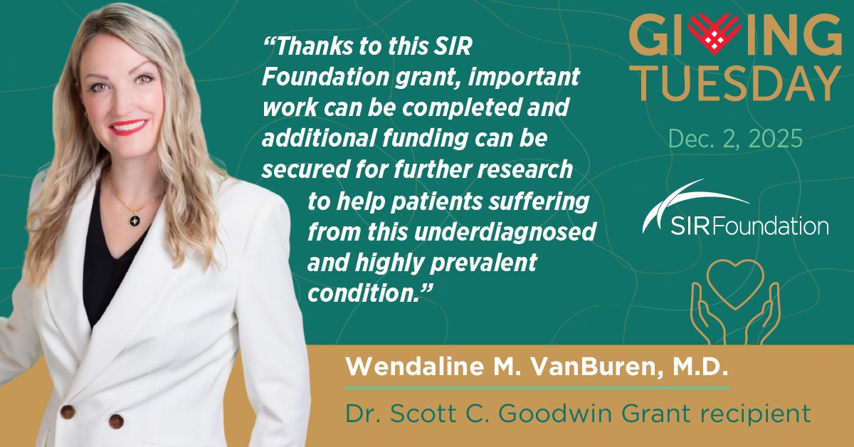 Society of Interventional Radiology tweet media