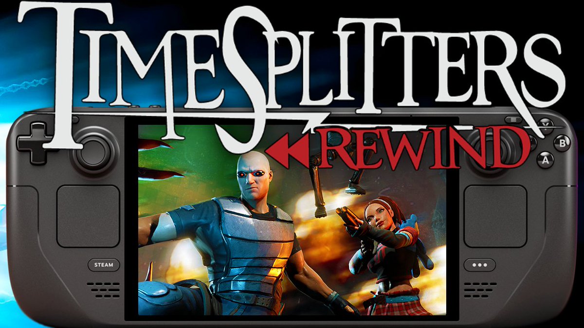 deckwizardyt's tweet image. TIMESPLITTERS REWIND Steam Deck Performance: NEW FREE 2025 REMAKE

✅ youtube.com/watch?v=AlytOZ…