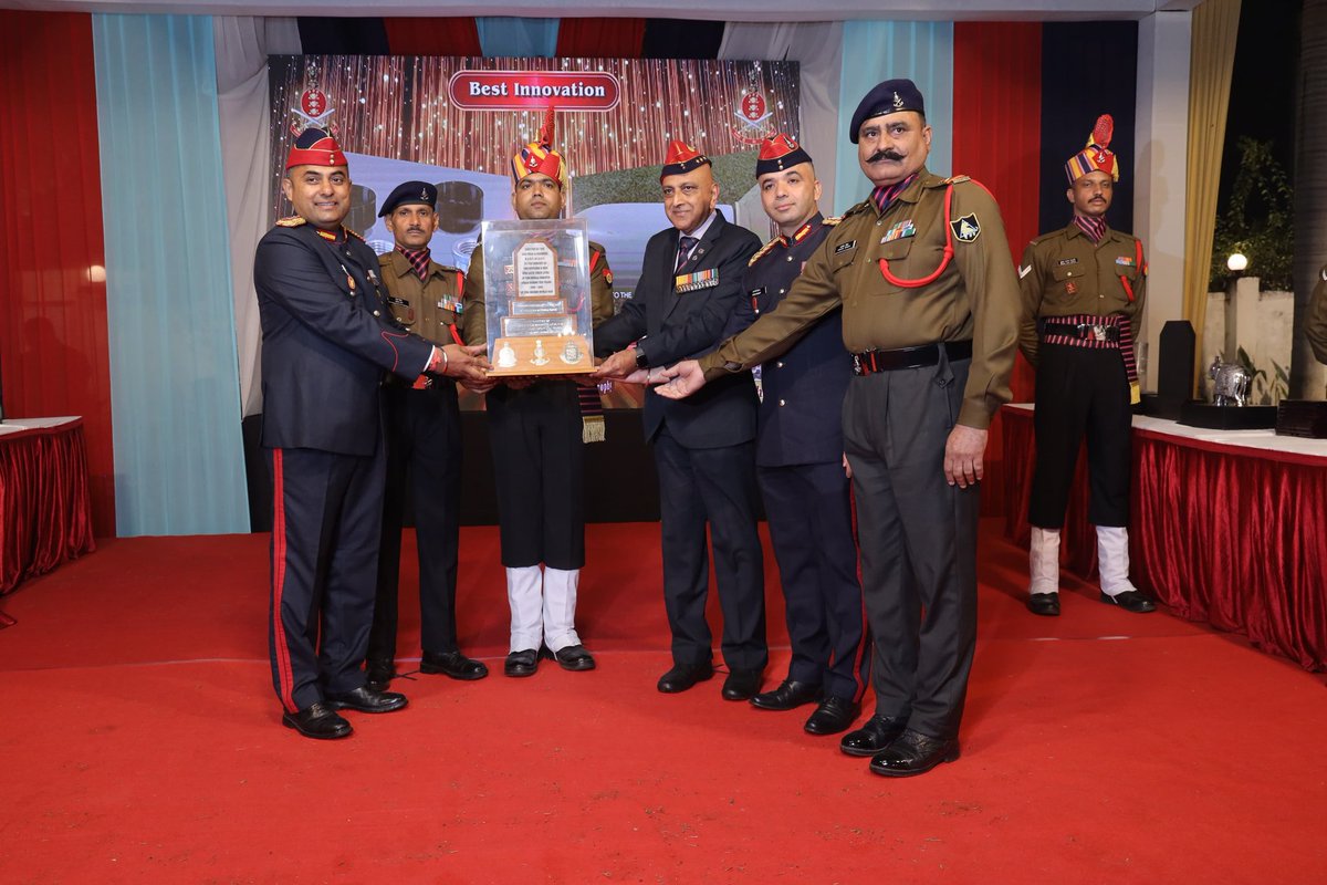 Rising Star Corps congratulates Tiger Division Ordnance Unit for winning the Best DOU and the Best Innovation Award in the Corps of Ordnance for pioneering the Tiger Agnibaan Fuze, enabling drone weaponisation. A stellar display of logistics excellence and cutting-edge