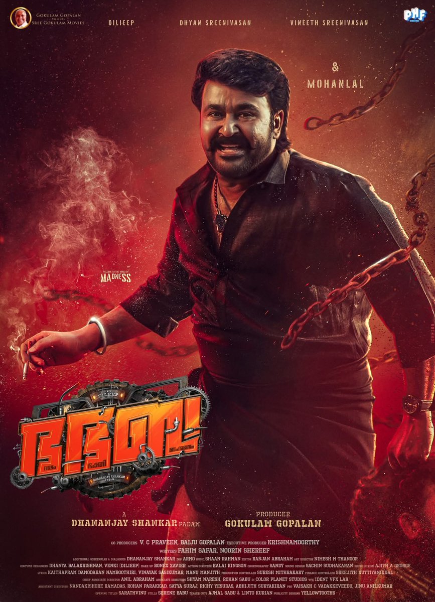 Adhuu0's tweet image. The OG is coming ⏳📈🔥

#Bhabhaba #Mohanlal #Dileep #Mollywood