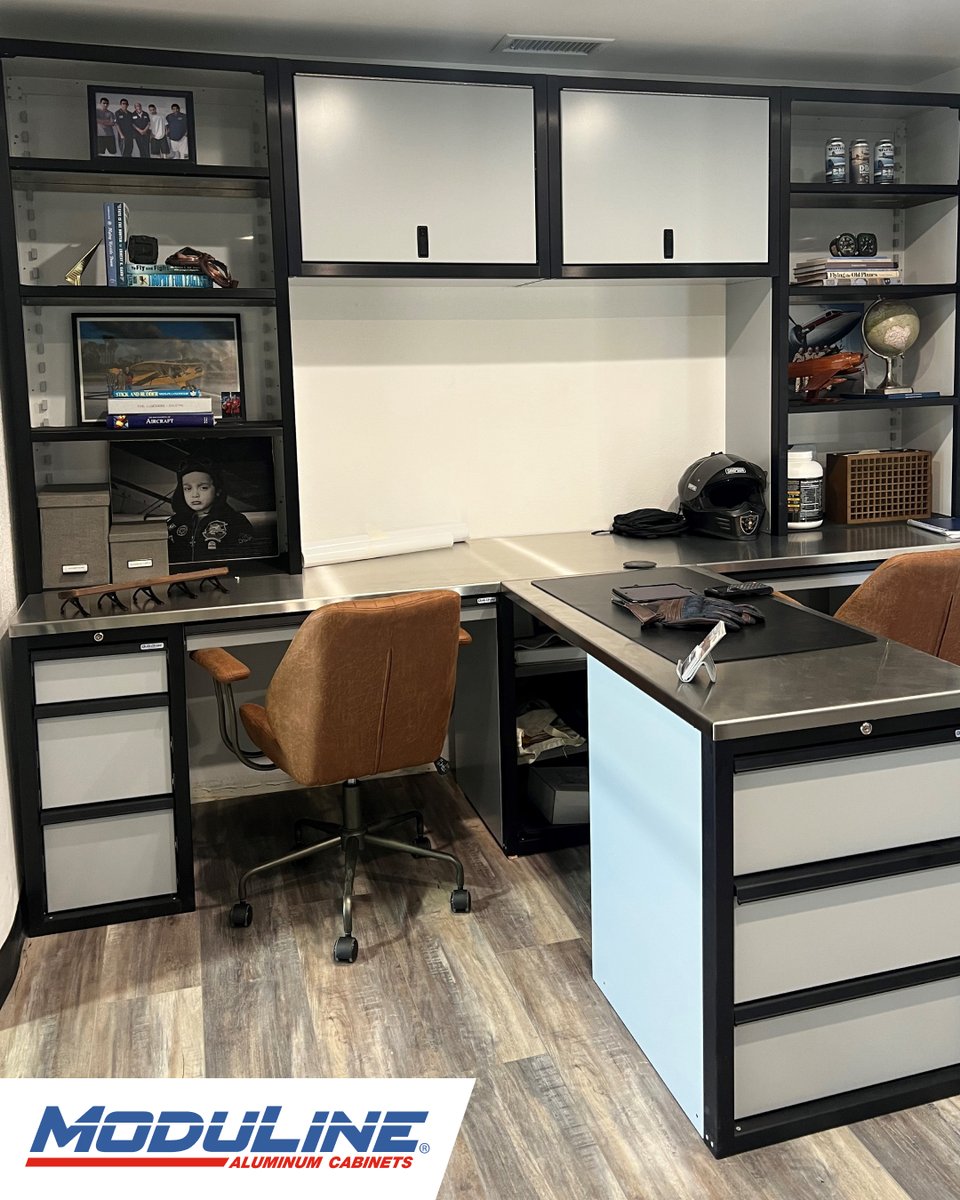 ModulineCabinet's tweet image. No two builds are alike; and that’s the point.

Our design team works with you to create a custom layout that fits your workflow, your space, and your style.

From concept to install, precision comes standard.

#Moduline #CustomCabinets #ModulineCabinets