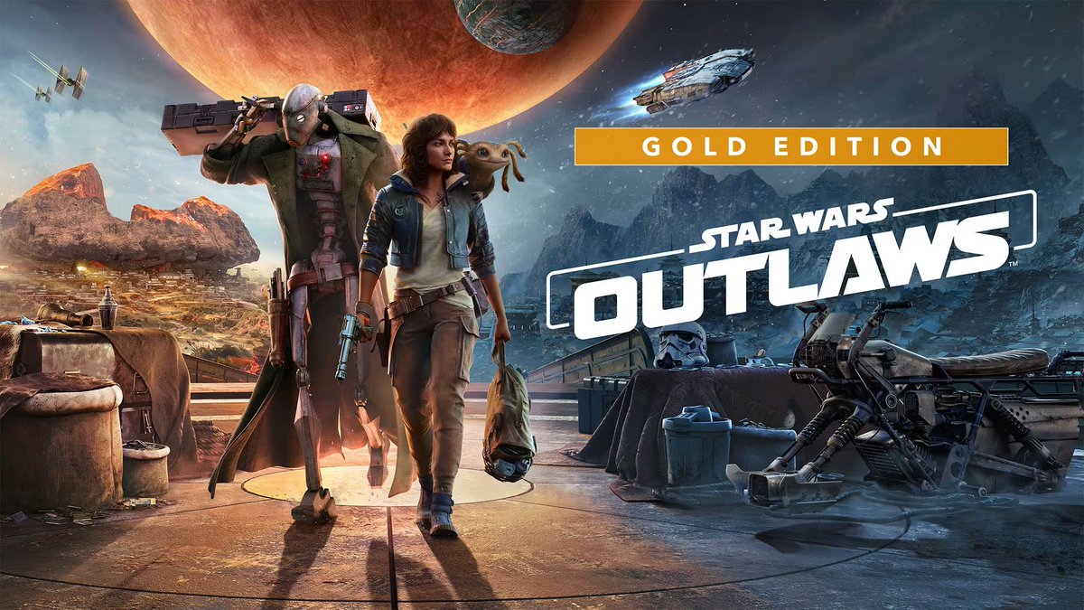 chilphil_'s tweet image. ⚠️GIVEAWAY ALERT ⚠️ 

Star Wars Outlaws Gold Edition (PC) is 70% off at Ubisoft, but you can win a copy!

- Follow/Repost
- Tag a friend

Cross-posted to my socials. Announcing on Friday 11/28
#ad #UbisoftPartner