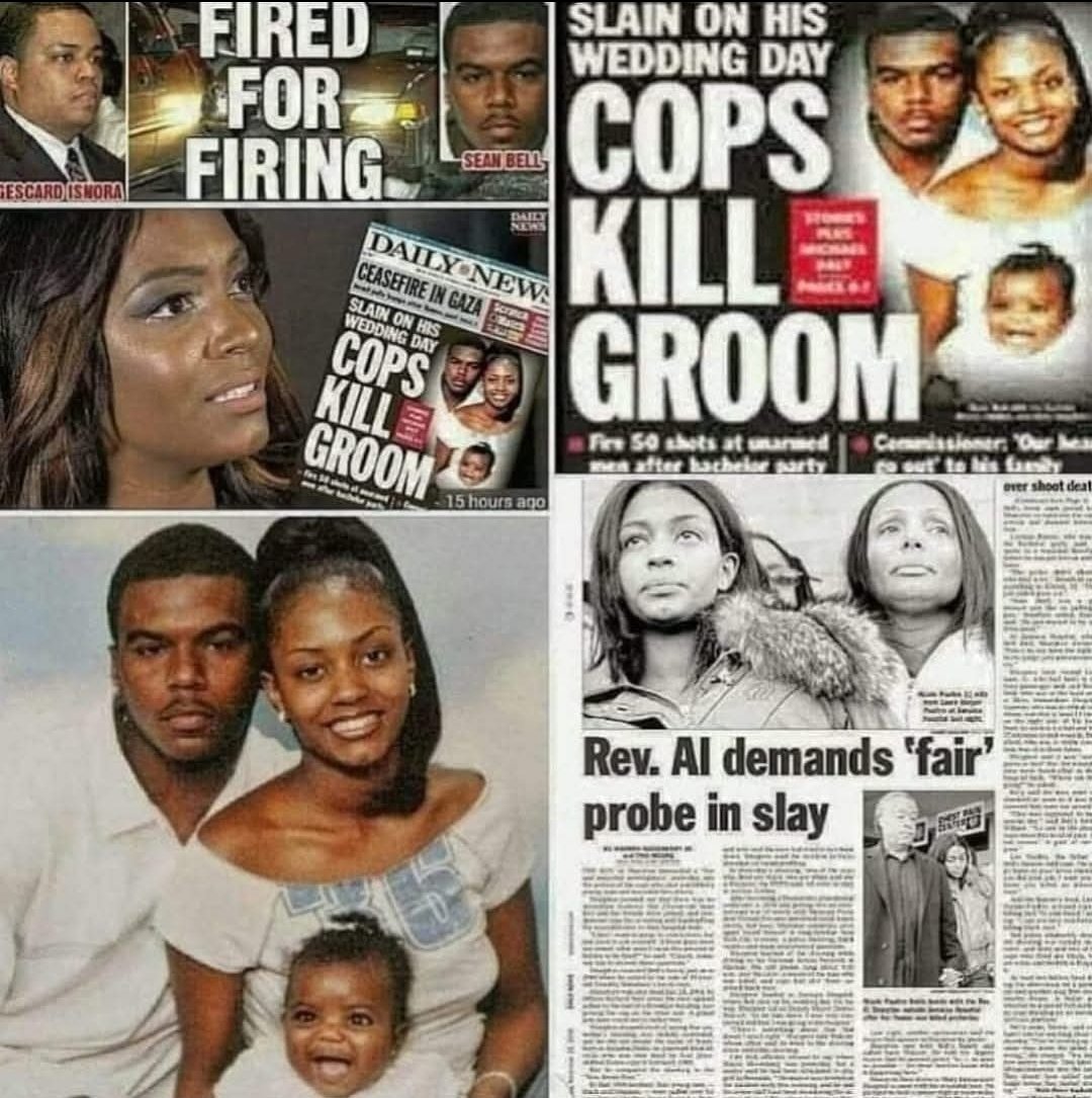 JamesCBGray's tweet image. On this date November  25th in the year 2006 the Sean Bell shooting incident took place in the New York City borough of Queens,New York,United States.Three men were shot a total of 50 times by a team of both plainclothes and undercover NYPD officers. 

#seanbell