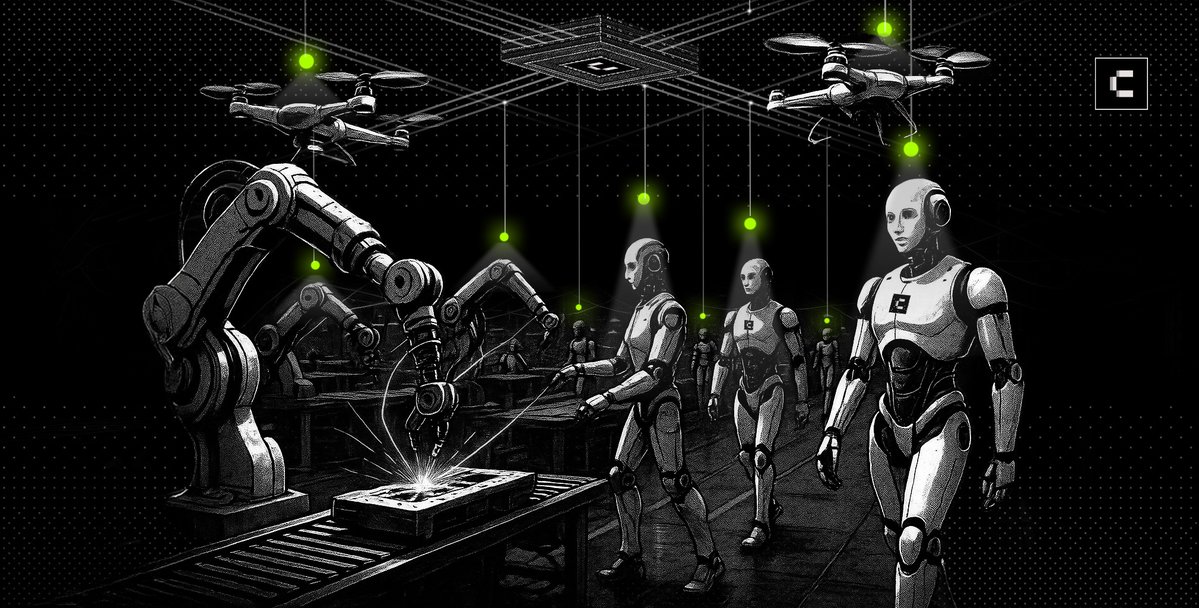 codecopenflow's tweet image. CodecFlow turns months of robotic training setup into a single seamless loop, combining data, simulation, and deployment in one platform.

Plug in any model, connect real sensors, and start teaching robots new skills without rebuilding the whole system. 
Start building here:…