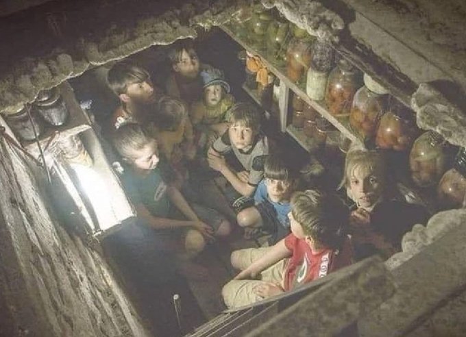 <a href="/yarko/">Yarema Dukh 🇺🇦</a> It didn't break ur heart when Poroshenko said Donbass children will live underground though...ur fellow citizens!!!