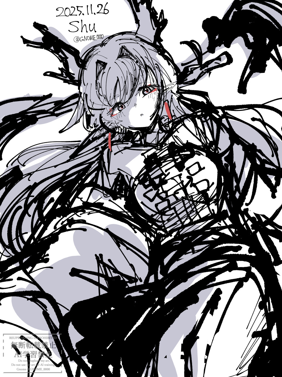 ラフ描きシュウ姉