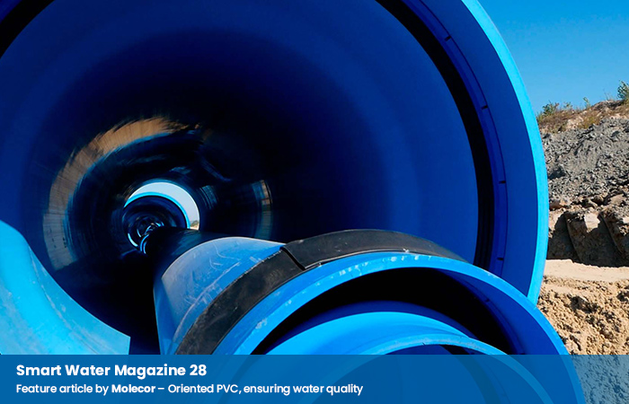 smartwatermag's tweet image. #SWM28 | With OPVC systems, @Molecor helps safeguard water quality, cut losses and modernise irrigation networks through smart design.