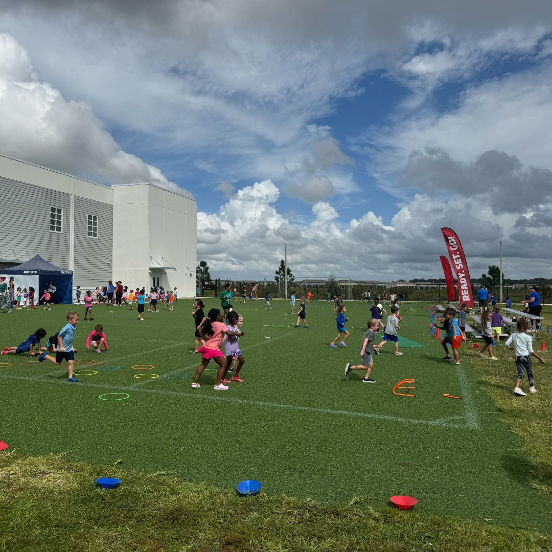 choosebooster's tweet image. What a day! The Innovation Prep students crushed the Splash &amp;amp; Dash — running hard, laughing louder, and soaking up every drop of fun! 💙🥳

#ChooseBooster #Boosterthon #FunRun