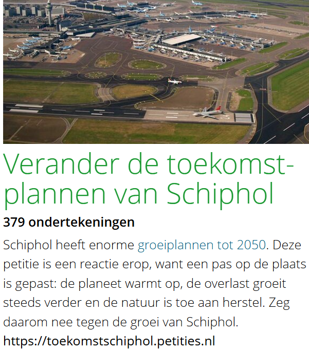 Zeg nee tegen de groei van Schiphol! #Schiphol #petitie
Petitie: toekomstschiphol.petities.nl ✍️ x.com/Matthijs85/sta…