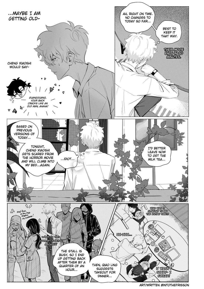 IntotheFrisson's tweet image. Rip to Lu Guang&apos;s back 😔🙏

Kairos   
Pages 7-8/(?)    
#linkclick #时光代理人