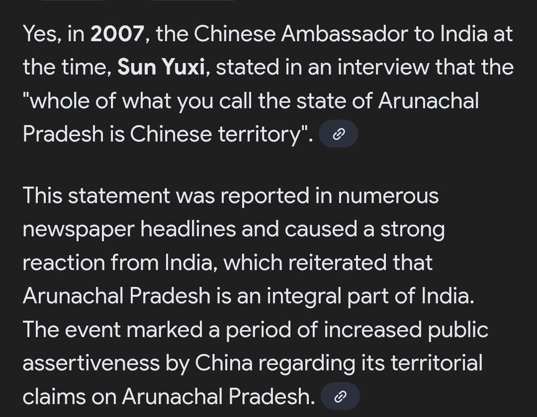 ca_henia's tweet image. २००७ में चीनी भारतीय राजदूत ने भारत में रहते हुए कहा कि अरुणाचल प्रदेश सदैव से चीन का है और चीन का रहेगा और सोनिया गांधी की सरकार के किसी मंत्री या बेटे ने चू तक नहीं किया आज उनके चपरासी ज्ञान बाट रहे है।
#CongressToolkit