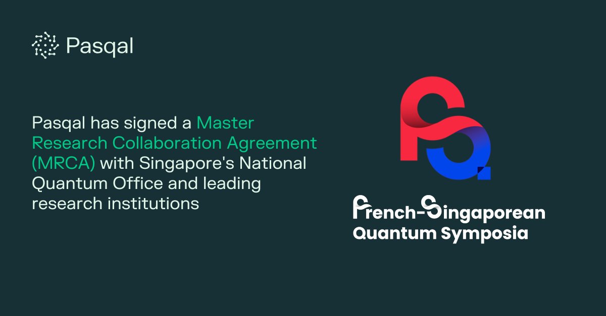 Pasqal - Quantum Computing (@pasqal_quantum) / Posts / X