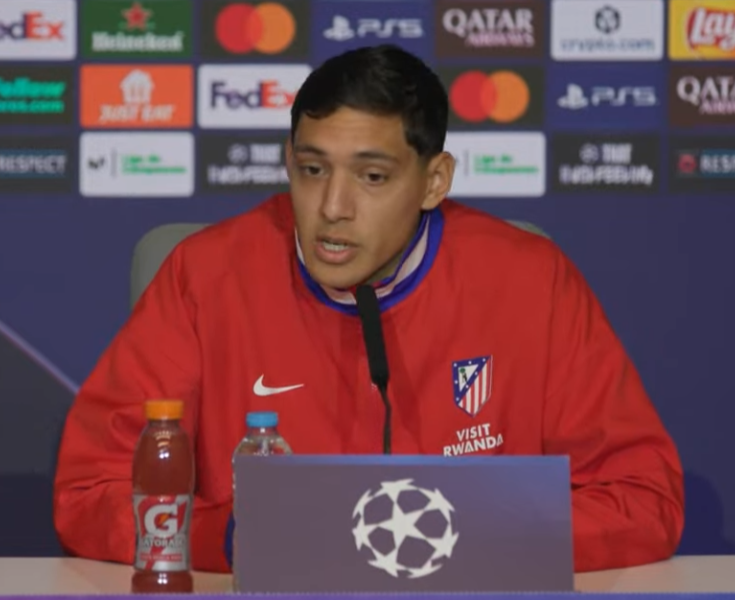 atletiuniverse's tweet photo. 🚨 Nahuel Molina: "You have to know how to bounce back when you’re going through a tough moment.” https://t.co/XF8VS6Liyk