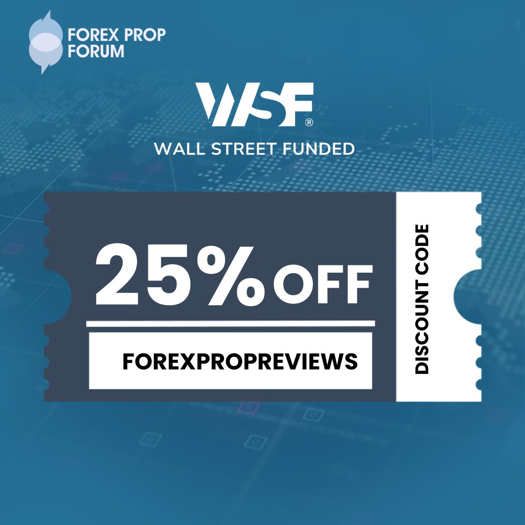 forexpropforum's tweet image. 🚨 Traders, your next funded step just got bigger!
Get 25% OFF all Wall Street Funded challenges using code FOREXPROPREVIEWS 💸
Grow faster, spend less, and take your trading to the next level. 🚀
.
.
.
#WallStreetFunded #PropTrading #TradingDiscount #ForexDeals #FundedTrader