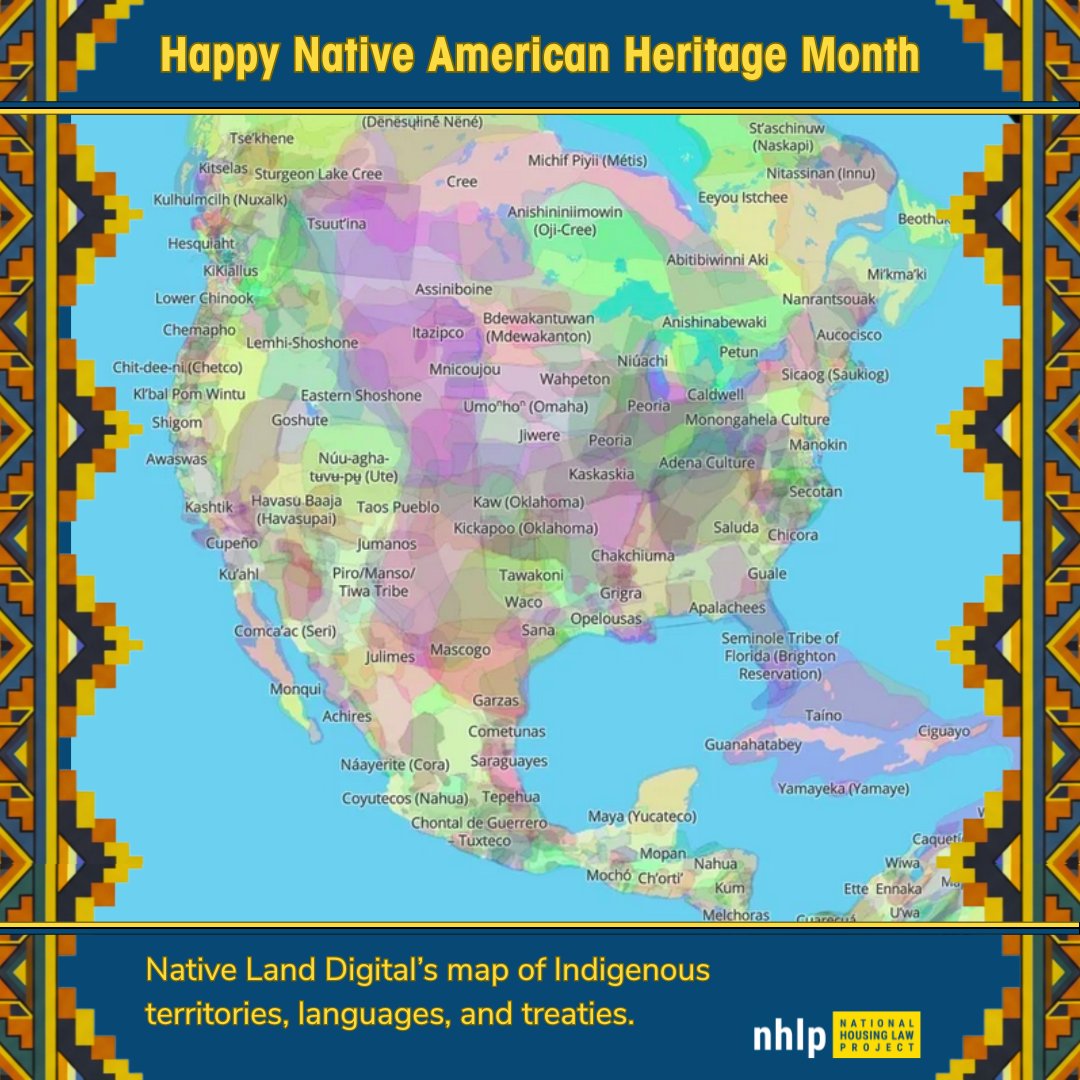 From the lands of the Hupa in the west to the Seminole in the south, November is Native American Heritage Month, a time to celebrate and uphold the freedom of all Indigenous people to live in safe and stable homes. The fight for housing justice is also for land and racial justice