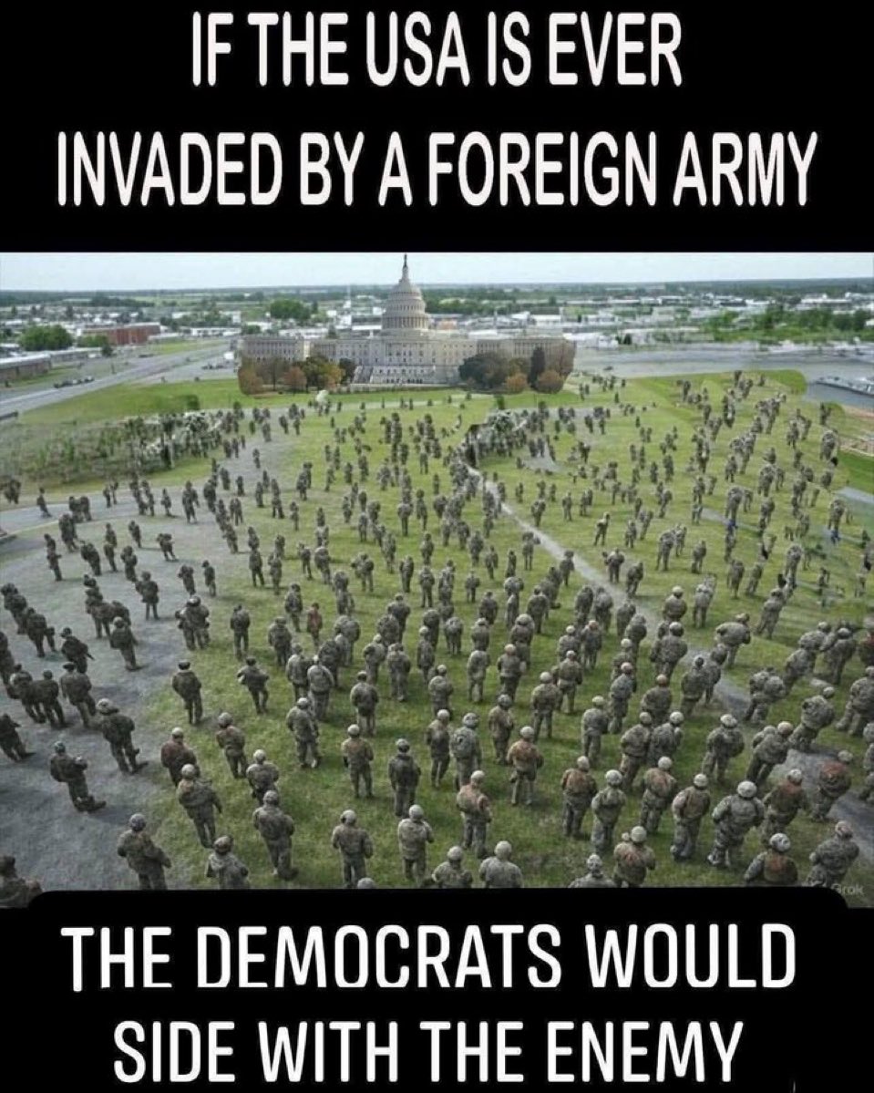 They already have…

And the foreign army is already happily ensconced, breeding like rabbits.