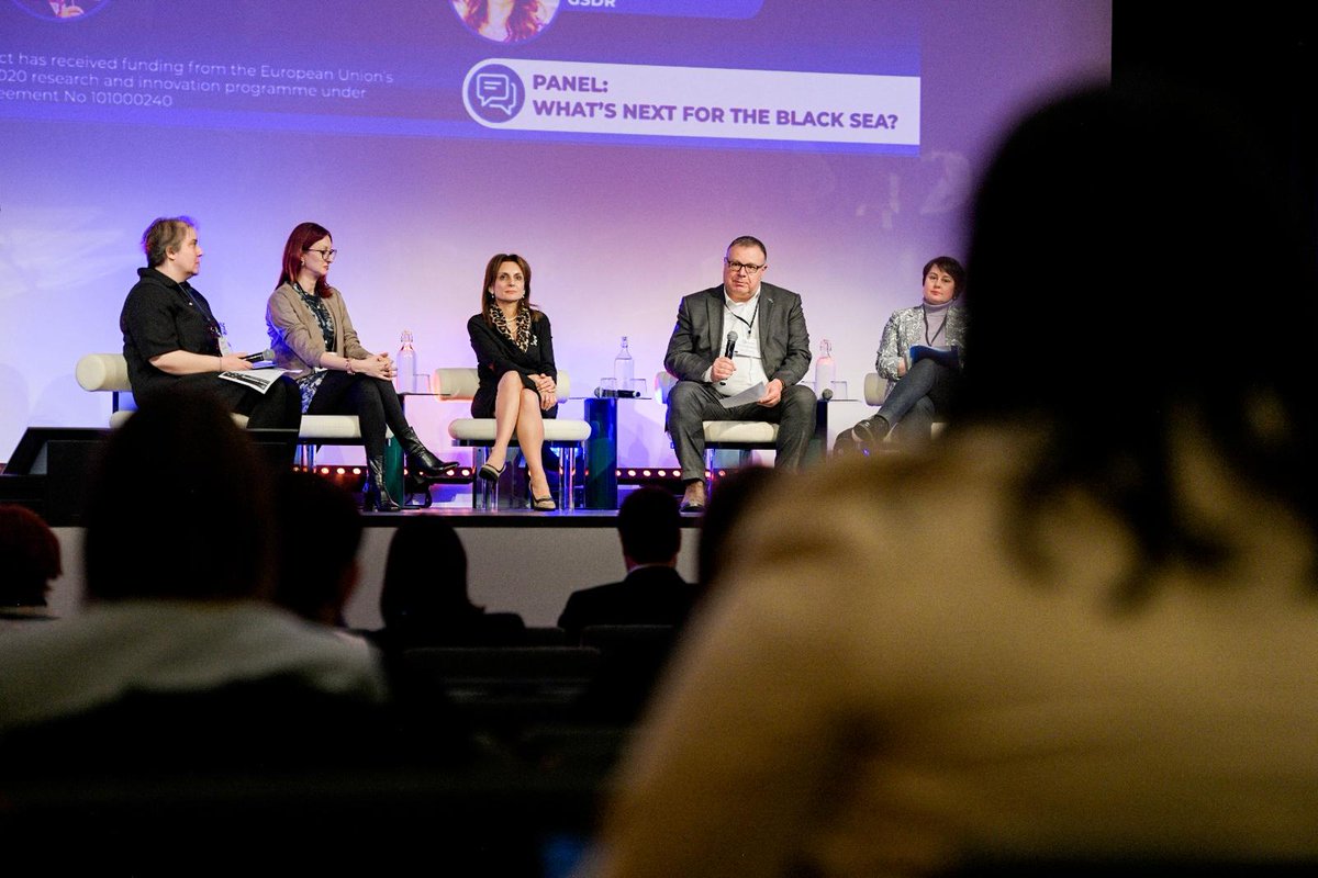 BRIDGE_BlackSea's tweet photo. @SalihogluBaris @EU_Commission @BSECorg @EUScienceInnov @EU_MARE @DTUtweet @METU_IMS #BRIDGEBS Final Conference is discussing the path ahead for #BlackSea!
Building on project results, key regional & international actors @EU_BlackSeaAM @BlueEconomyEU @BSECorg @ICBSS_org @SustDev are highlighting science-policy interface, charting a better future for Black Sea. https://t.co/GwLXBPjXE4