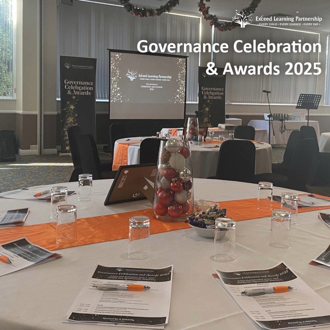 Exceed Learning Partnership Celebrates Outstanding Governance at Awards Event

READ MORE: exceedlp.org.uk/news/