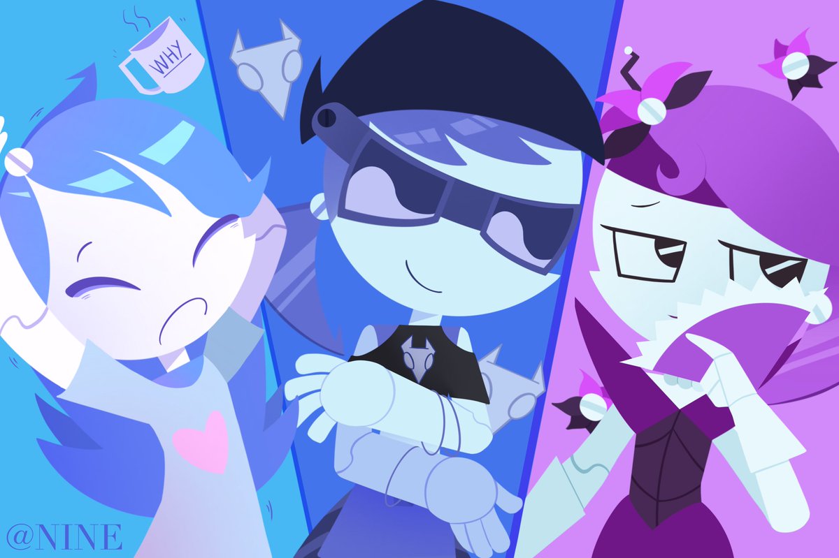 babyshark_n9's tweet image. PAJAMA PARTY FANCY
#mylifeasateenagerobot #mlaatr #fanart