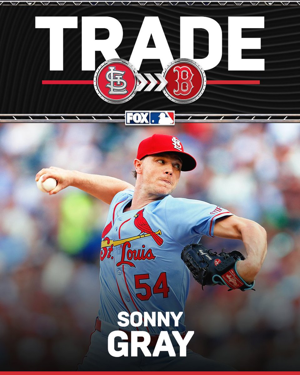 TRADE: The Red Sox are acquiring SP Sonny Gray from the Red Sox, per @JonHeyman. 