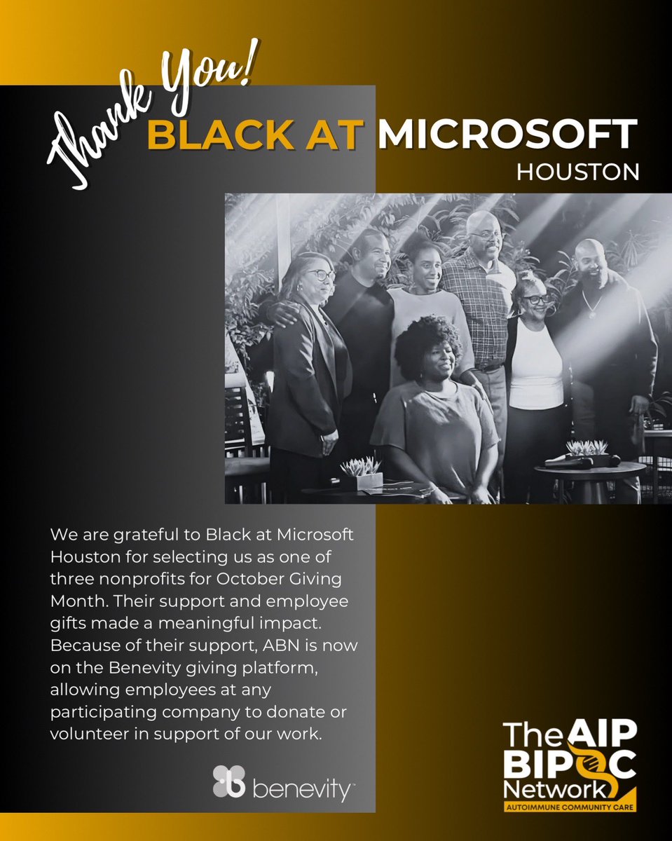 The AIP BIPOC Network tweet media