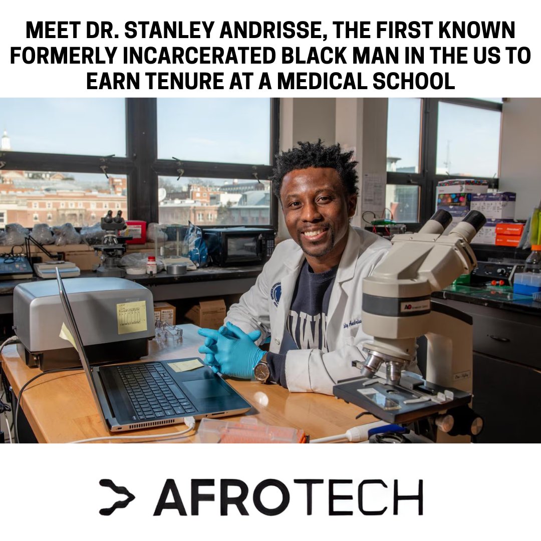prison2pro's tweet image. We rise together. Dr. Stanley Andrisse’s journey—from system-impacted youth to tenured scientist—proves what’s possible when education opens doors. Opportunity changes everything. #P2P