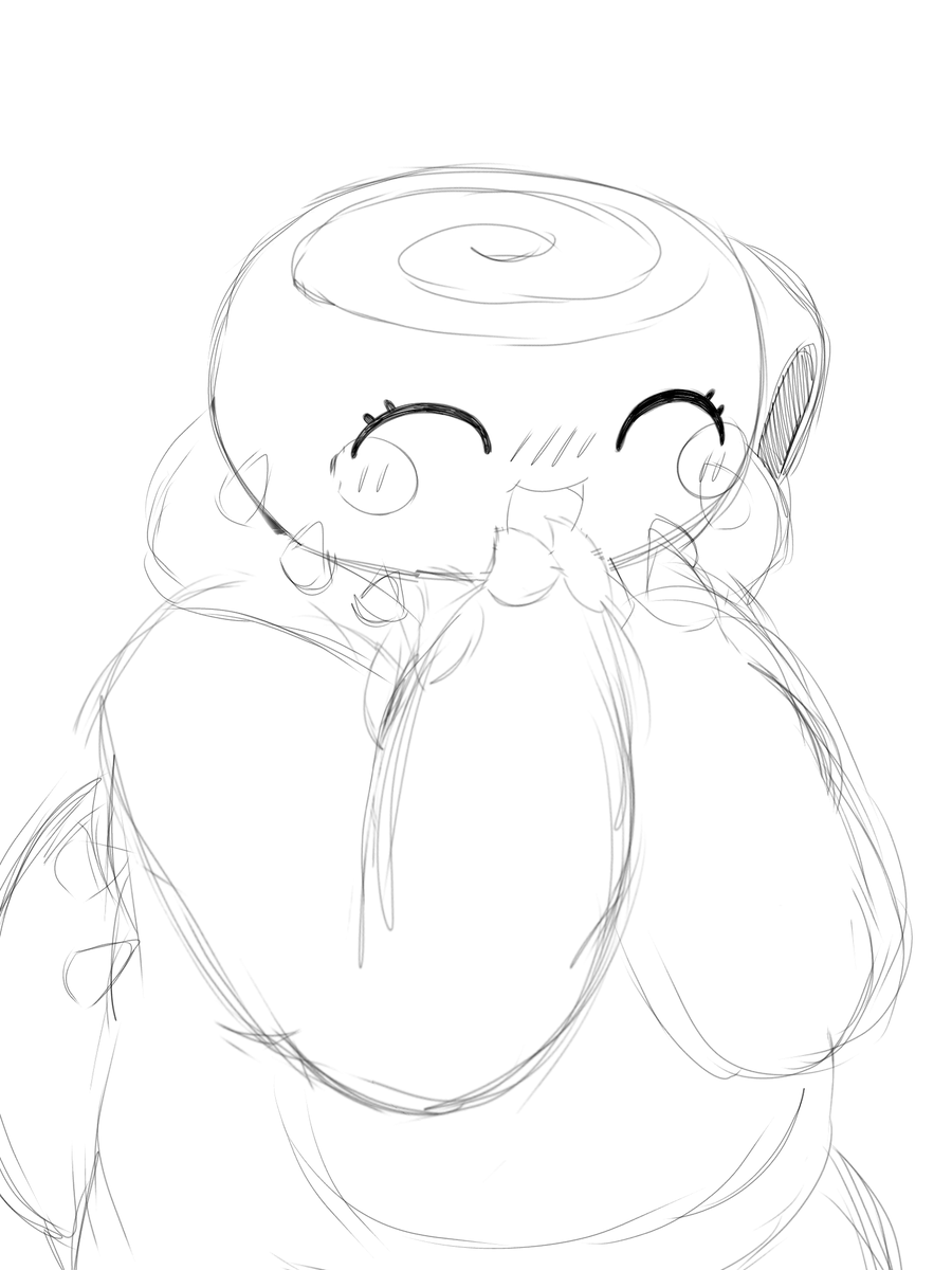 missfossilian's tweet image. #dandysworld 

the sketch looks so much better than the final product and it pmo