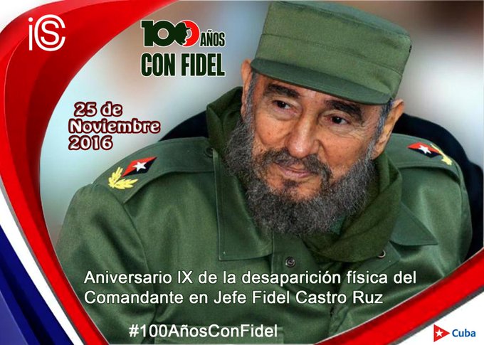 derivad45569's tweet photo. Aniversario IX de la desaparición física del Comandante en Jefe Fidel Castro Ruz. " Los agradecidos te Saludan"
#100AñosConFidel
#GAcinox
#Camagüey https://t.co/d7Q8ScmgYJ