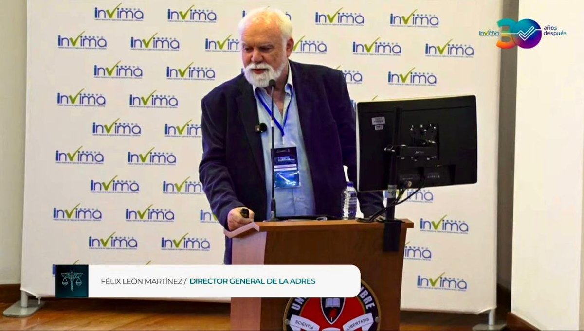 Inicia la intervención de nuestro director, Félix Martínez, sobre presupuestos máximos en el 1er Congreso Nacional de Derecho Sanitario. 
🔴Transmisión en: youtube.com/live/trgj3i1vD…