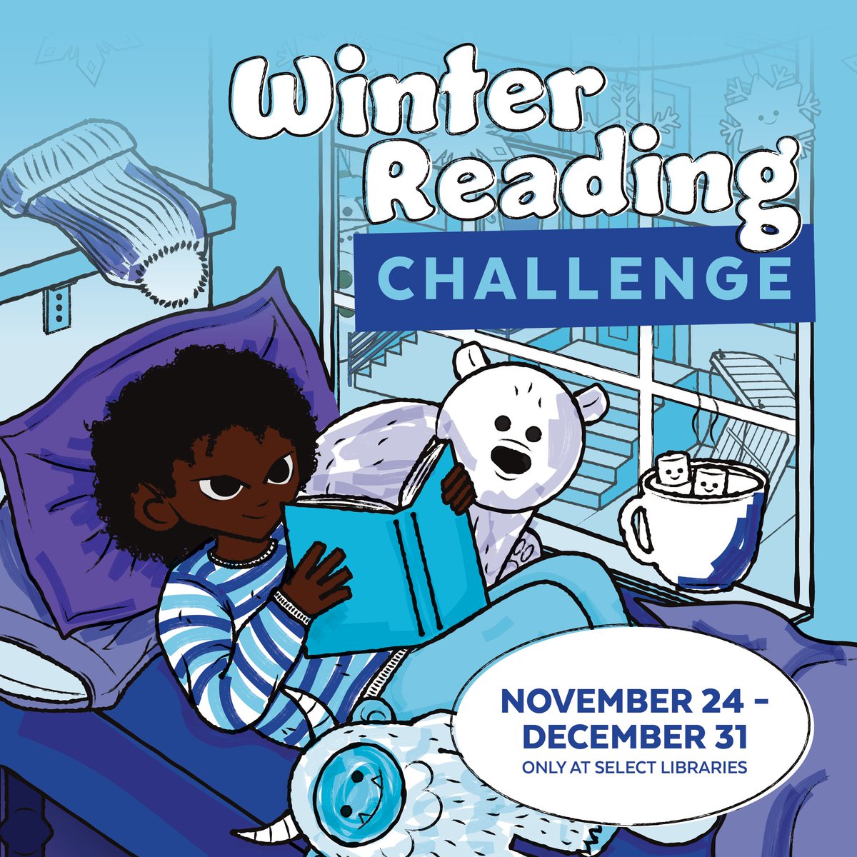 AndorraLibrary's tweet image. Time for the Winter Reading Challenge!

Come by the Andorra Library for your gameboard and first prize then visit weekly to earn more prizes.

Also happening today, PJ Storytime at 5:00 p.m.