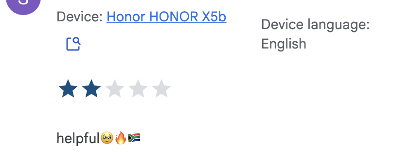 daveindiedev's tweet image. helpful but rated 2 stars — being an indie dev is full of thorns, I feel like crying. 🥲