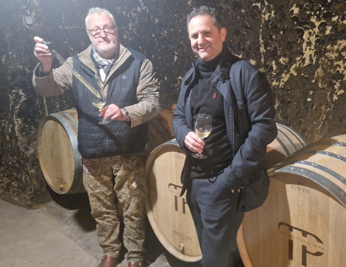 bourillonfred08's tweet image. Belle visite de Guillaume Galliot  3 stars michelin à HK restaurant Caprice et belle découverte de la cuvée Tuffeau Parcellaire 2025 au Domaine Bourillon-Dorleans