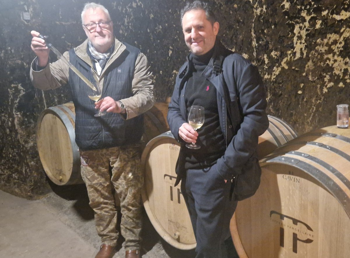 bourillonfred08's tweet image. Belle visite de Guillaume Galliot  3 stars michelin à HK restaurant Caprice et belle découverte de la cuvée Tuffeau Parcellaire 2025 au Domaine Bourillon-Dorleans