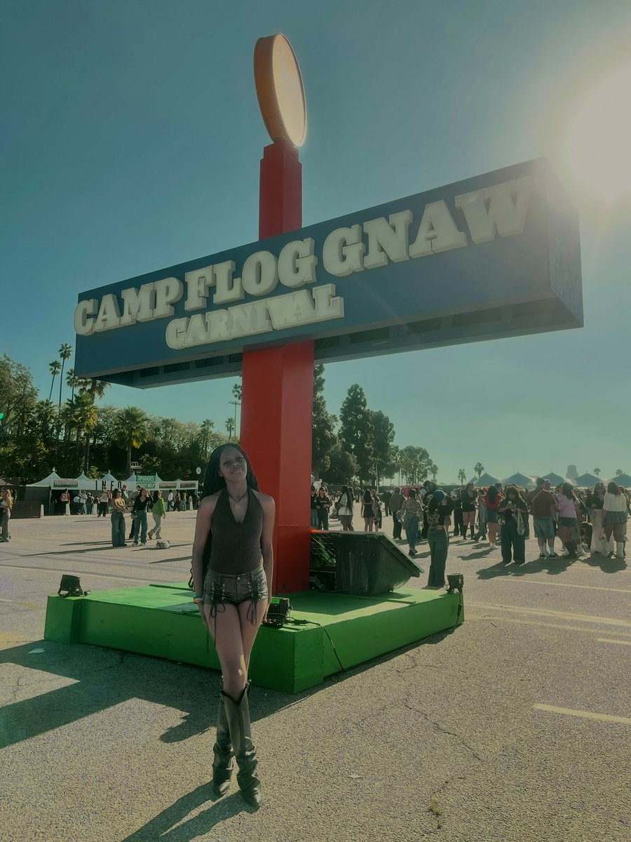 maya158482's tweet photo. Thank you @tylerthecreator for Canp Flog Gnaw 25’ I had an amazing time ✨ https://t.co/8GMhDUkO0h