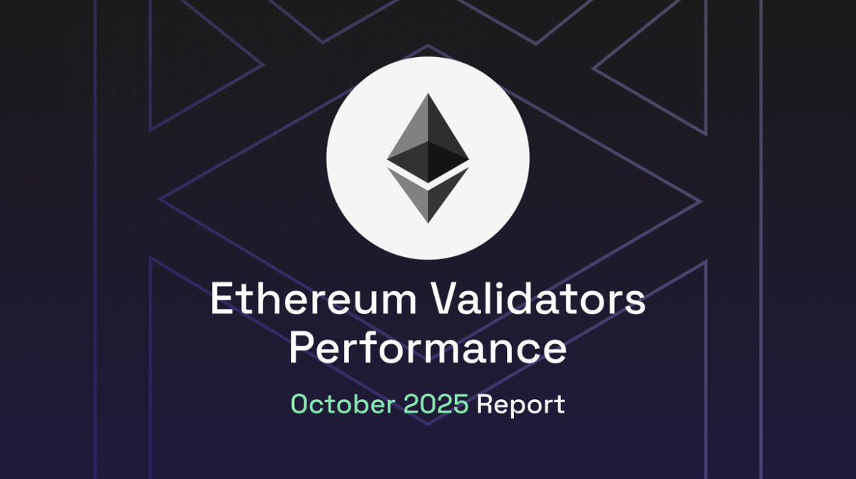 BlockdaemonHQ's tweet image. Blockdaemon’s Ethereum validators outperformed again in October, delivering a 3.13% PRR versus the 2.90% CESR, a 23 bps advantage and our 12th consecutive month above the network benchmark.

Download the October ETH PRR Report for more insights.

🔗 bit.ly/43R0Tlr