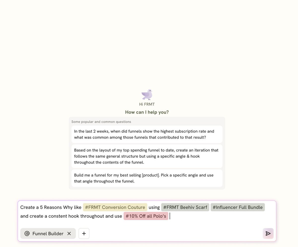_jackflo's tweet image. Agentic funnel creation. I think this makes it pretty easy.