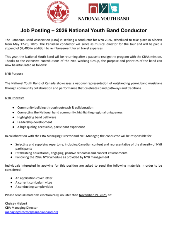 NS Band Association tweet media