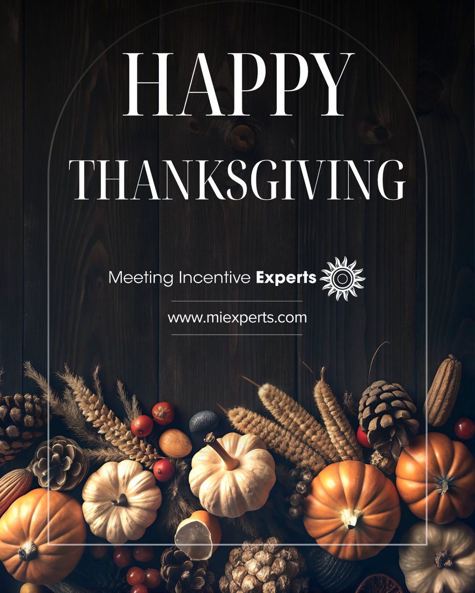 MEXICOEXPERTS's tweet image. The MIE Team wishes everyone a warm and joyful Thanksgiving Day. 🍂🍂

#CMP #MICE #MPI #PCMA #SITE #MeetingProfs #EventDesign #EventManagement #EventPlanner #EventPlanning #EventProfs #MeetingPlanners #MeetingIncentiveExperts #dmcmexico #mexico #thankful #thanksgiving #grateful