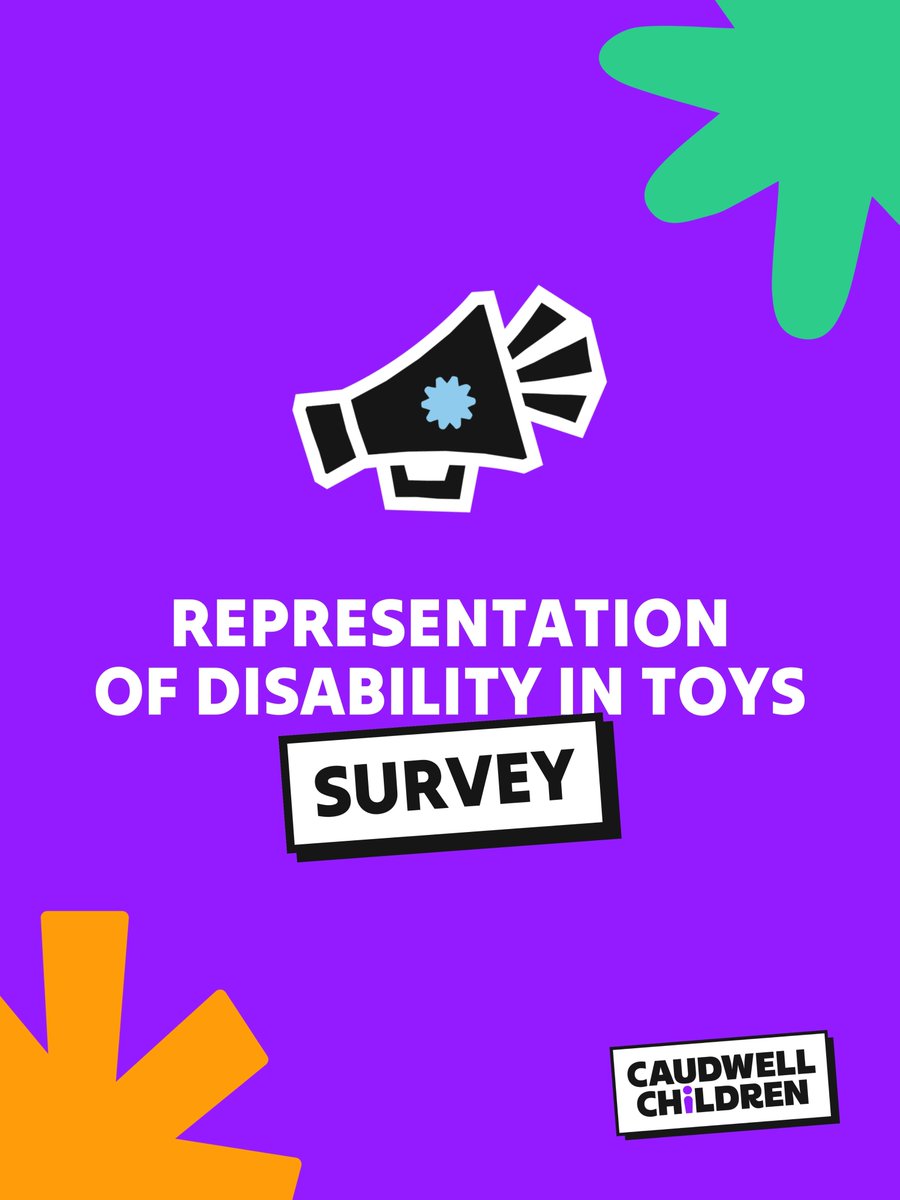 caudwellkids's tweet image. 🧸 Does your child have toys that reflect their #disability or needs?

Toys help children express themselves and understand the world around them - but how often are #disabled and #neurodivergent children represented?

Complete our #Survey 👉 bit.ly/49AMgpW